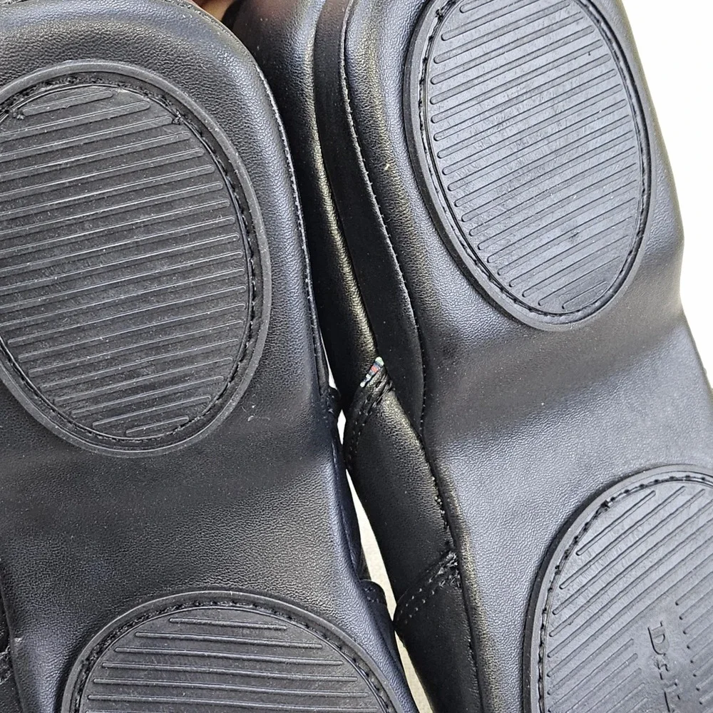 Dr Leonards Mens Slip‎ On Slippers Moccasin Style Black Size 7M